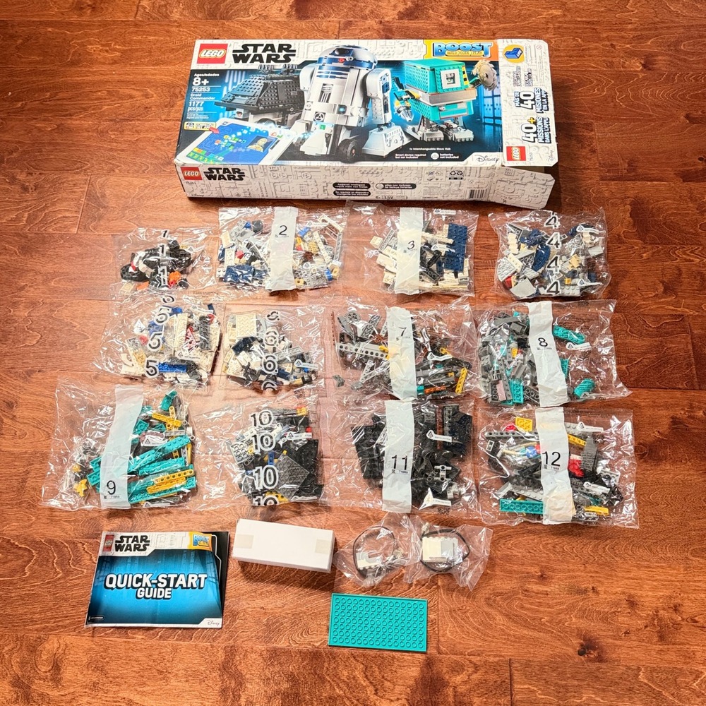 LEGO Star Wars 75253 Boost Droid Commander R2-D2 Complete Open Box **READ